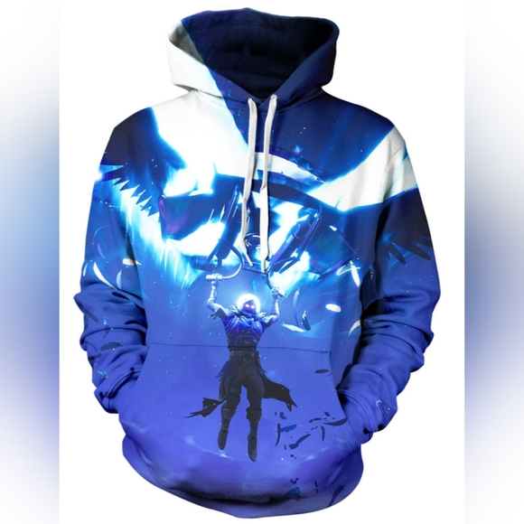 Other - Youth M Fortnite Battle Royale Hoodie, Raven